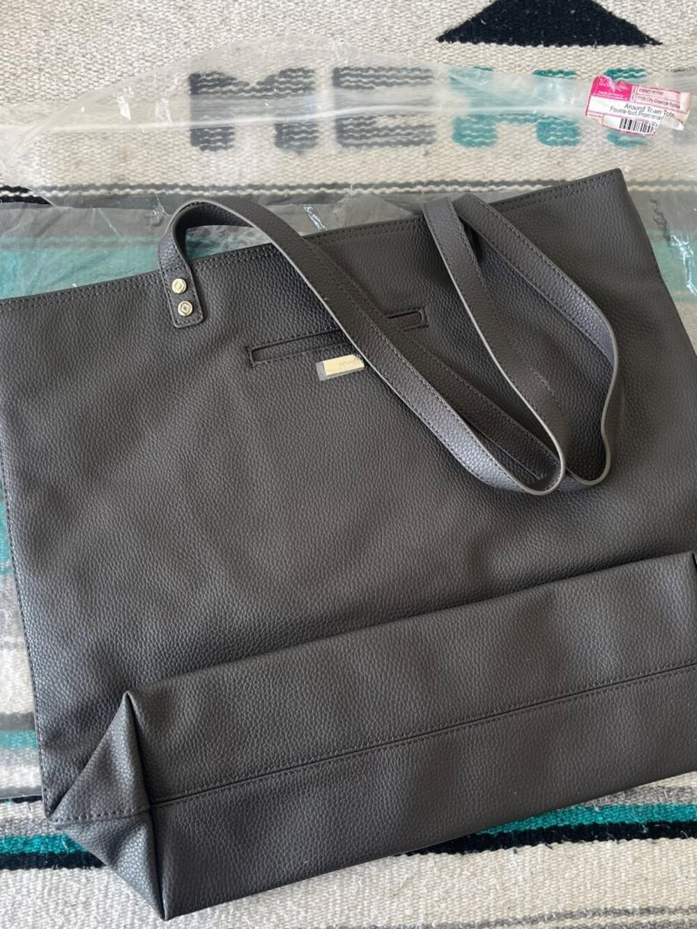 Thirty-One Around Town Tote - City Charcoal Pebble